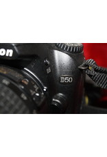 Nikon Nikon D50 6.1MP Digital SLR Camera with 18-55mm Lens- Black  Body (Pre-owned)