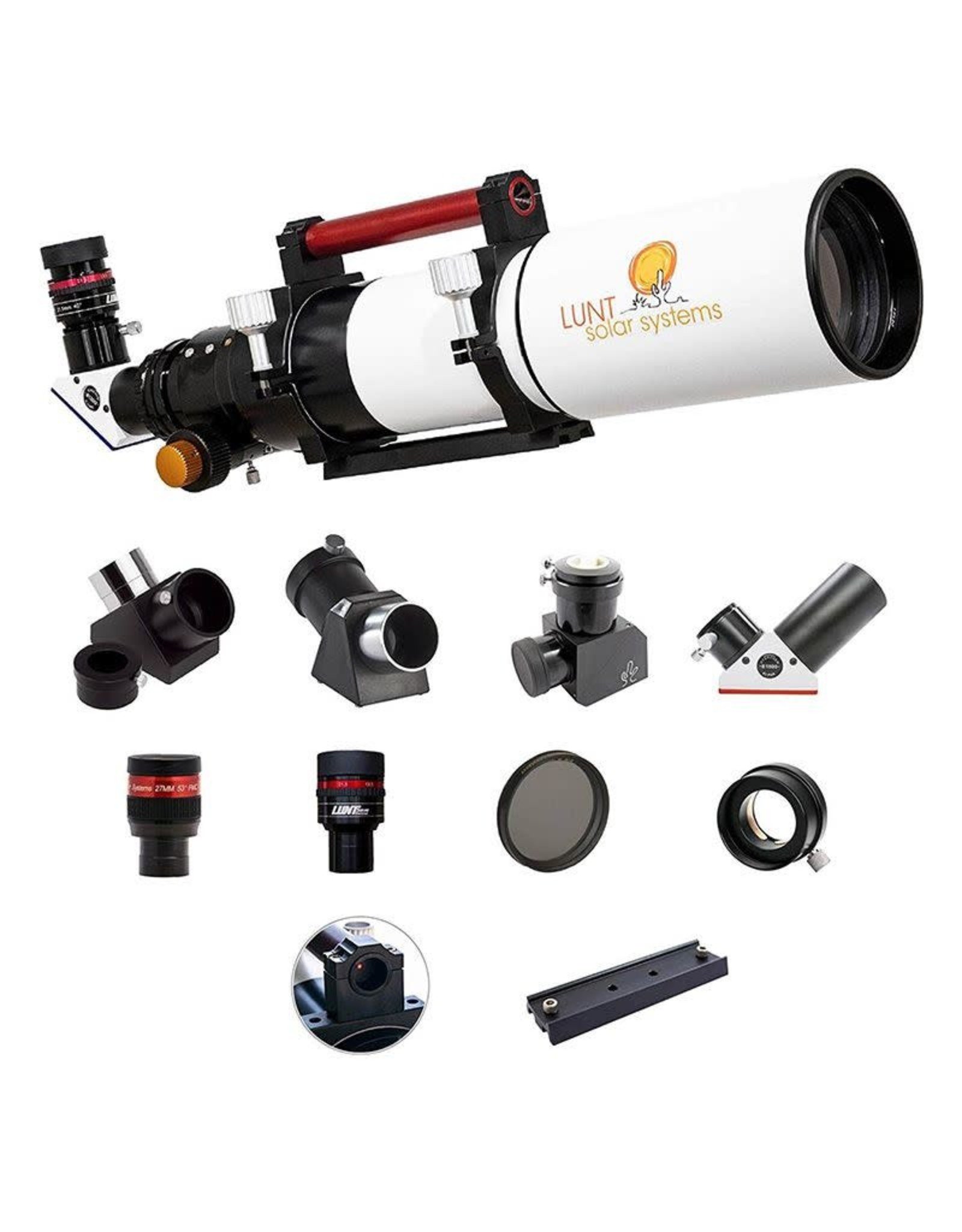 Lunt Lunt 100 mm Modular H-Alpha Solar Telescope - Advanced Package