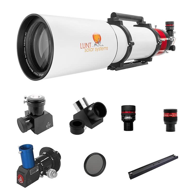 Lunt 130 mm Modular HAlpha Solar Telescope Advanced Package with B1800