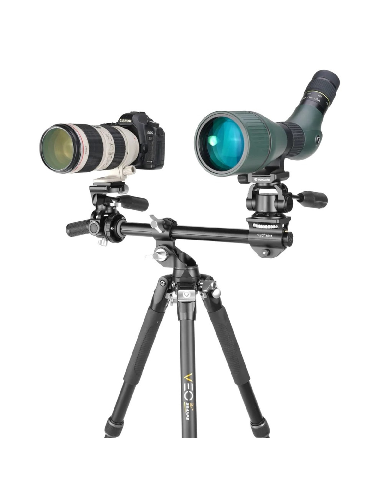 Vanguard Vanguard VEO3T+ 264APS MULTI-ANGLE ALUMINUM TRAVEL TRIPOD W/ PAN HEAD