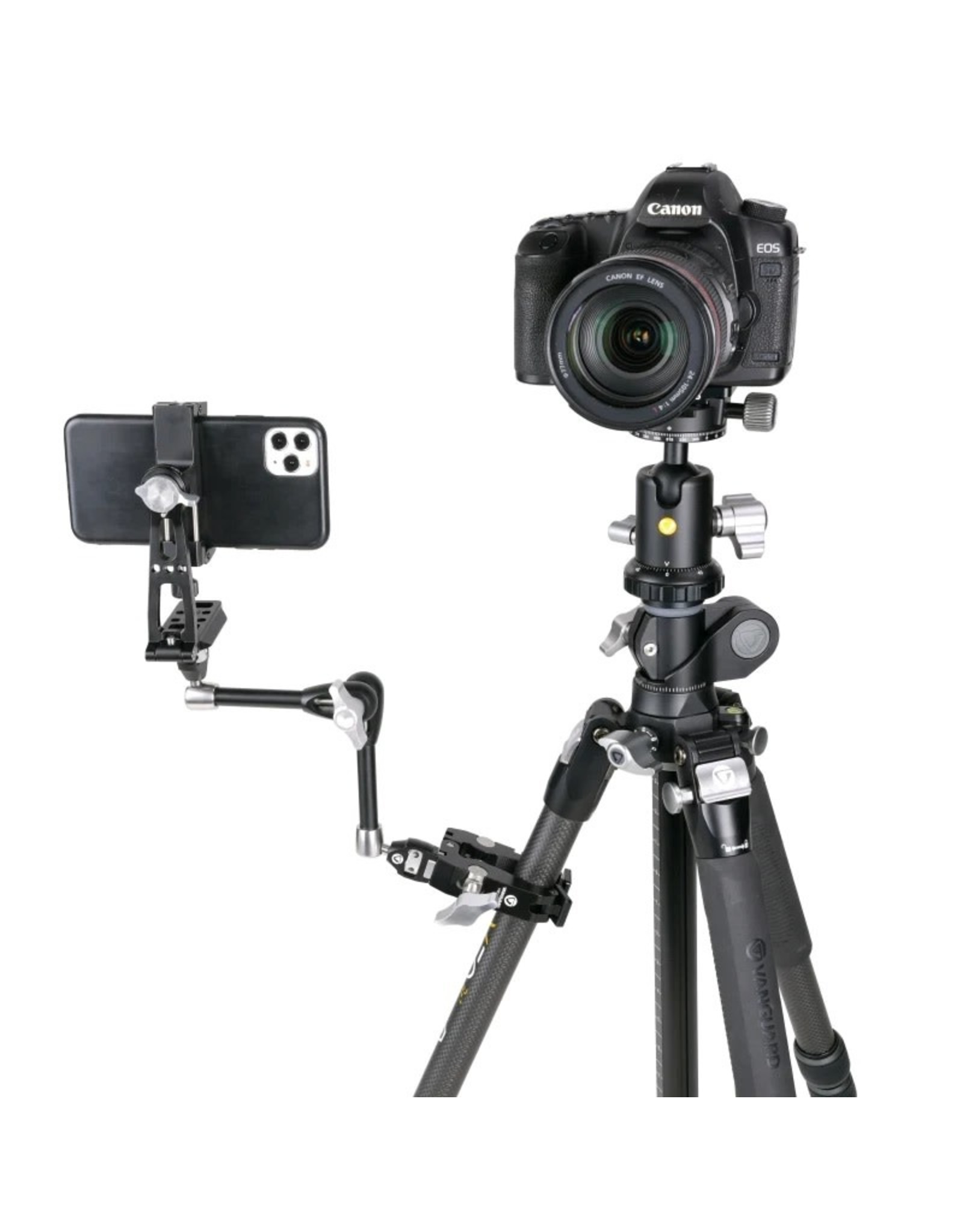 Vanguard VANGUARD VEO CP-65 KIT W/ CLAMP, DELUXE SUPPORT ARM & SMARTPHONE HOLDER