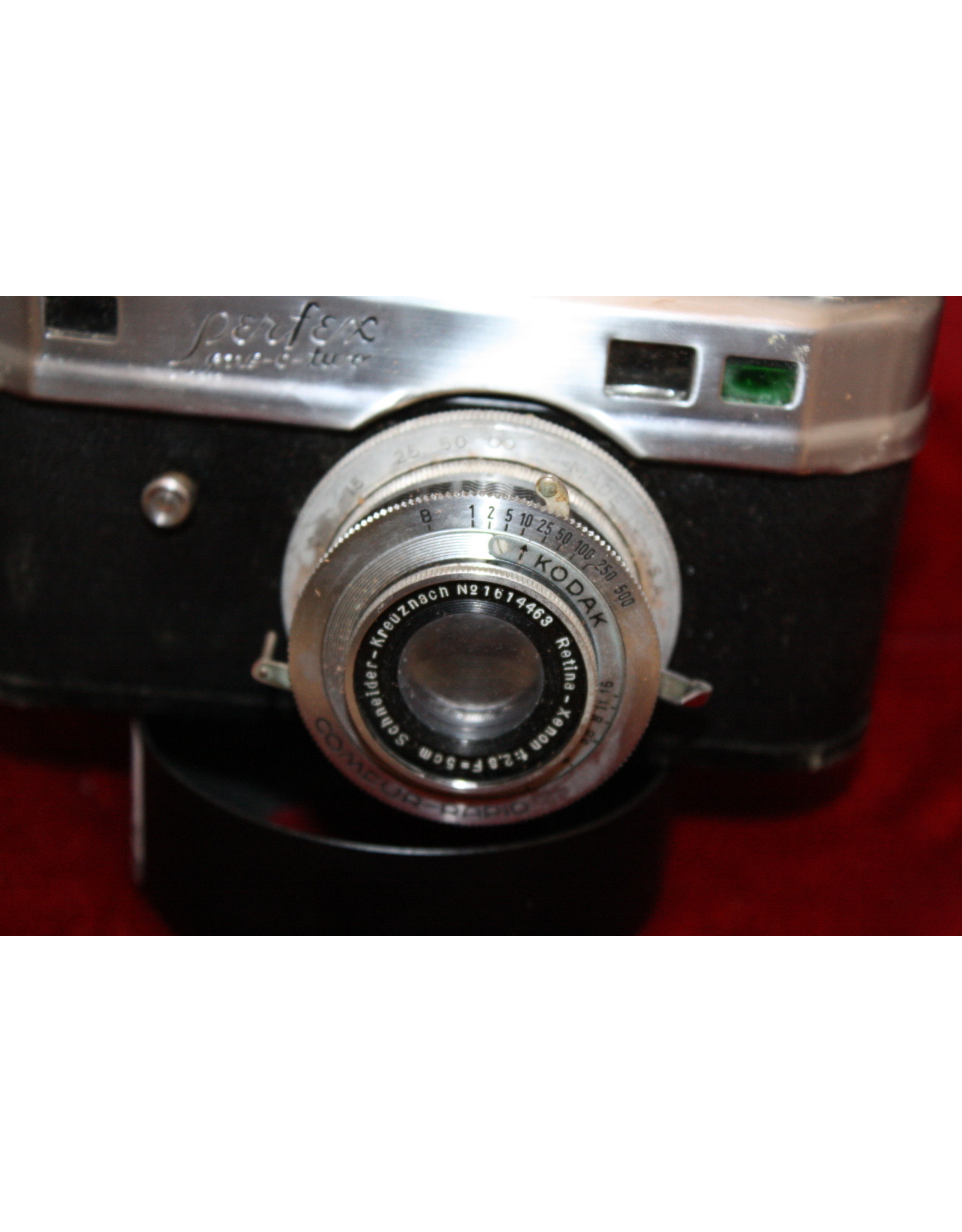 Candid Camera Corporation Perfex one-o-two Rangefinder Wollensak 50mm 4.5 Lens