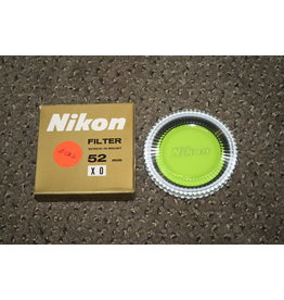NIKON 52MM FILTER XO LIGHT GREEN
