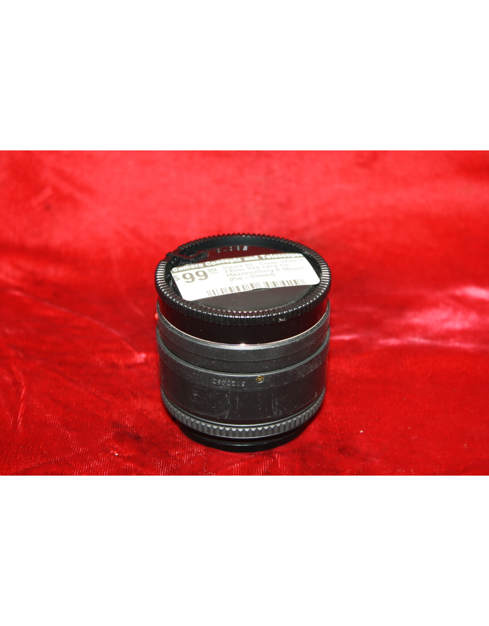 Sigma Sigma AF  Super Wide II 24mm f/28 Lens for Maxxum/Sony A Mount (Pre-Owned)