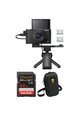 Sony Cyber-shot DSC-RX100 VII Digital Camera with Shooting Grip and Accessories Kit