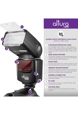 Altura Photo AP-UNV1 DSLR Camera Flash Speedlite for Canon Nikon Sony