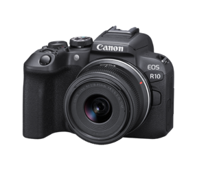 Canon EOS R10 RF-S18-45mm F4.5-6.3 IS STM Lens Kit - Camera