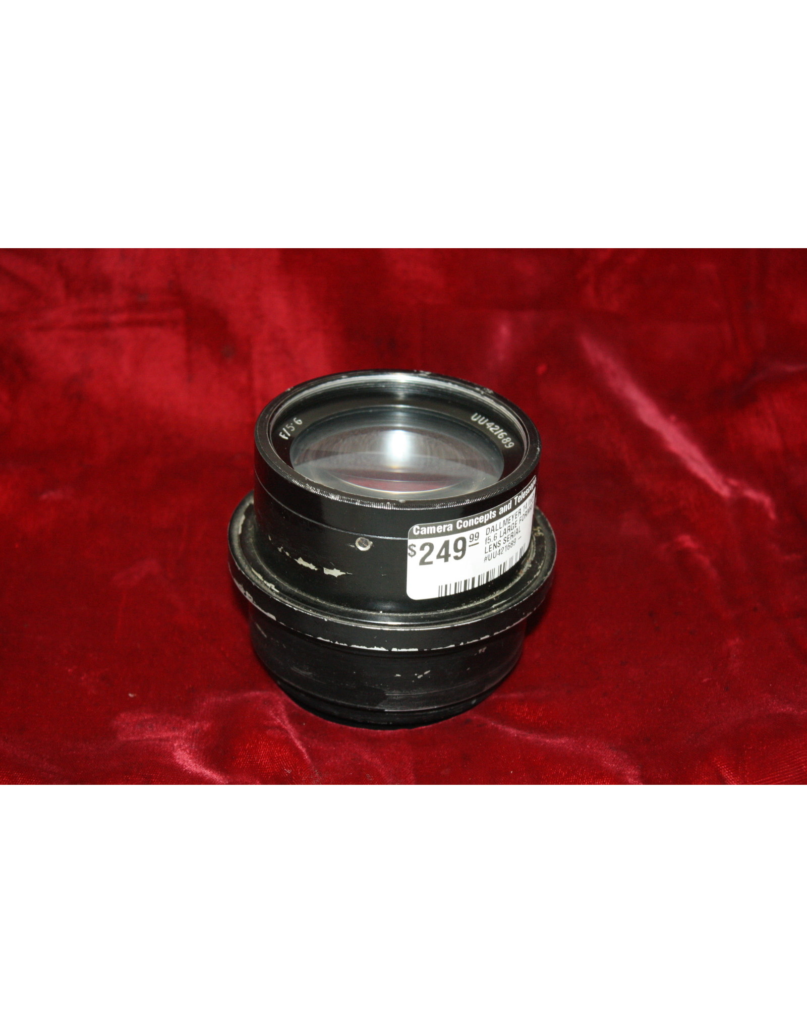 DALLMEYER 14 Inch f5.6 LARGE FORMAT LENS SERIAL #UU421689 - EXCELLENT+