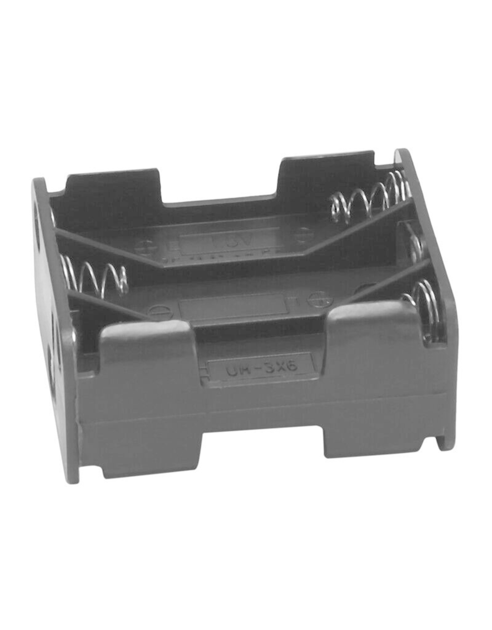 AA Battery Holder 9 Volt  (6 battery capacity)