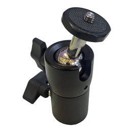 DLC Ball Head w/Receiver for Light Stand