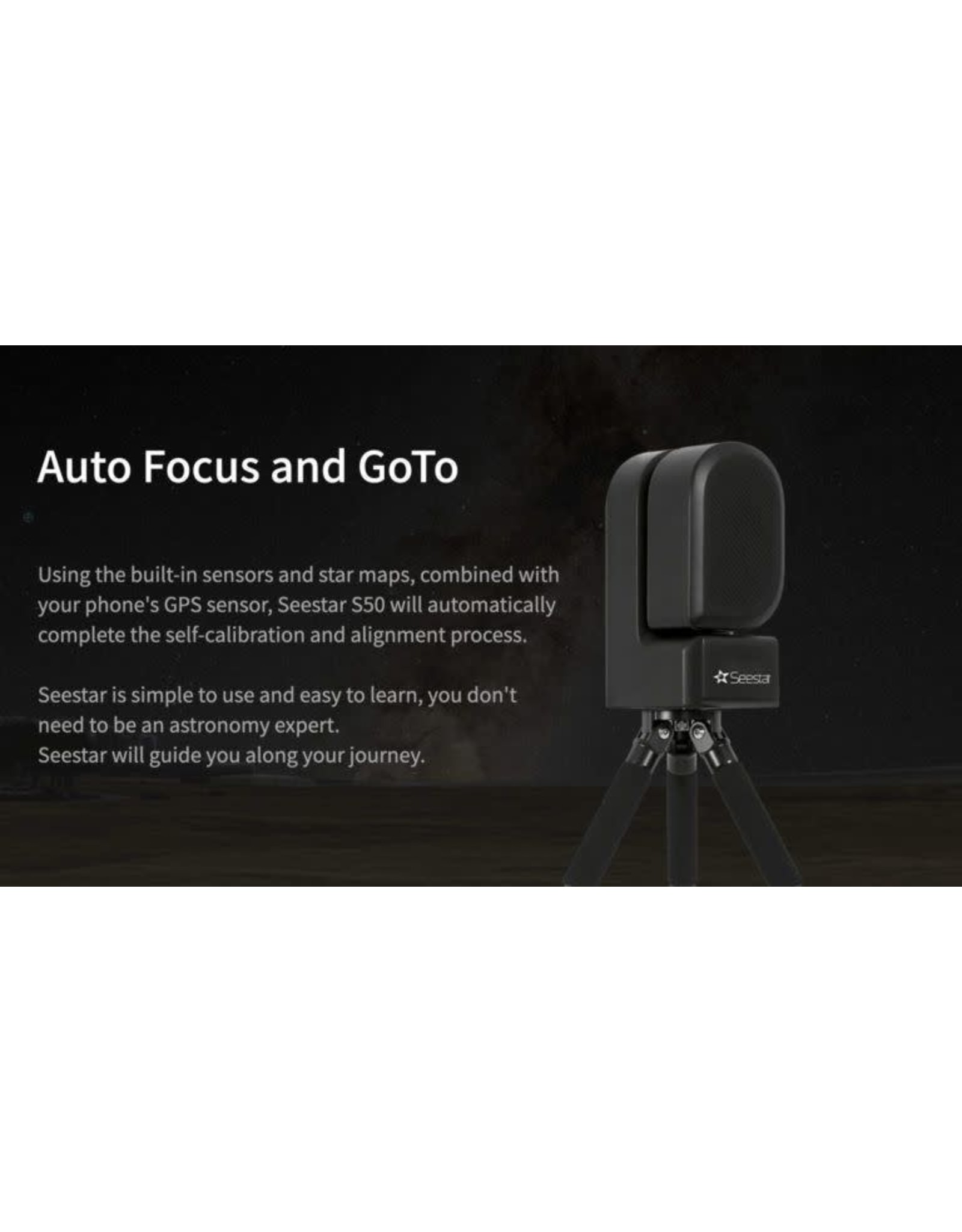 ZWO ZWO Seestar S50 All-in-One Smart Telescope (Limited Quantities)