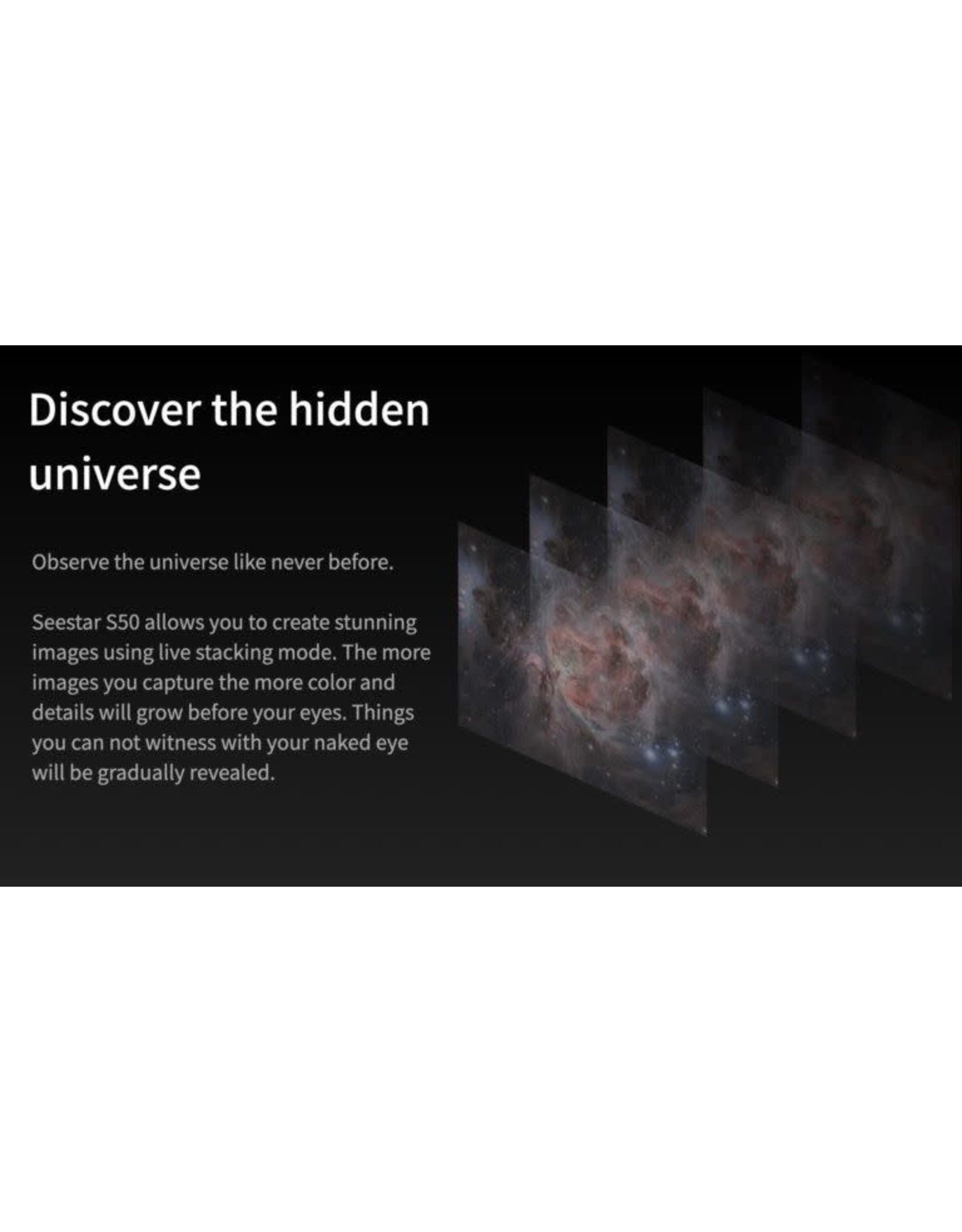 ZWO ZWO Seestar S50 All-in-One Smart Telescope (Limited Quantities)