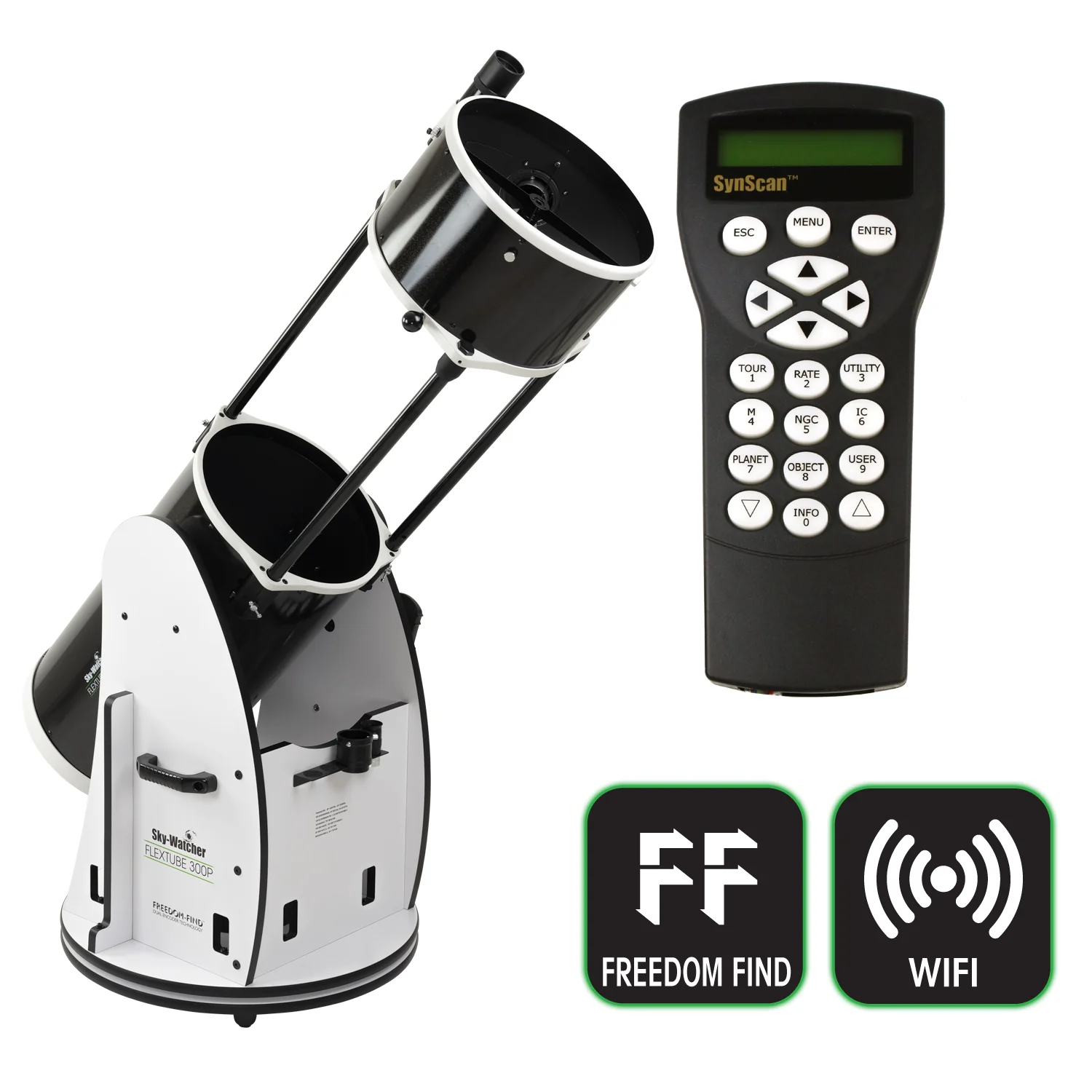SKYTOPさま専用です Sky-Watcher Flextube 300P Synscan GoTo Collapsible Dobsonian 12