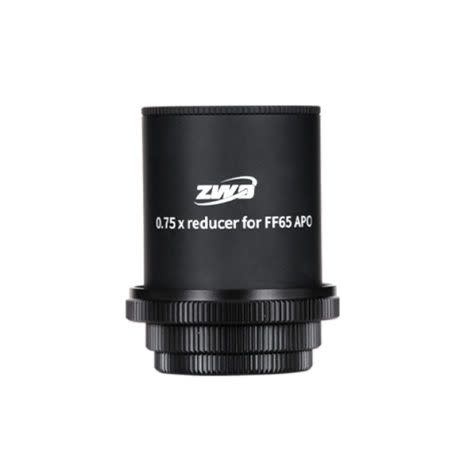 ZWO 0.75x Full-Frame Reducer for FF65-APO Refractor - Camera