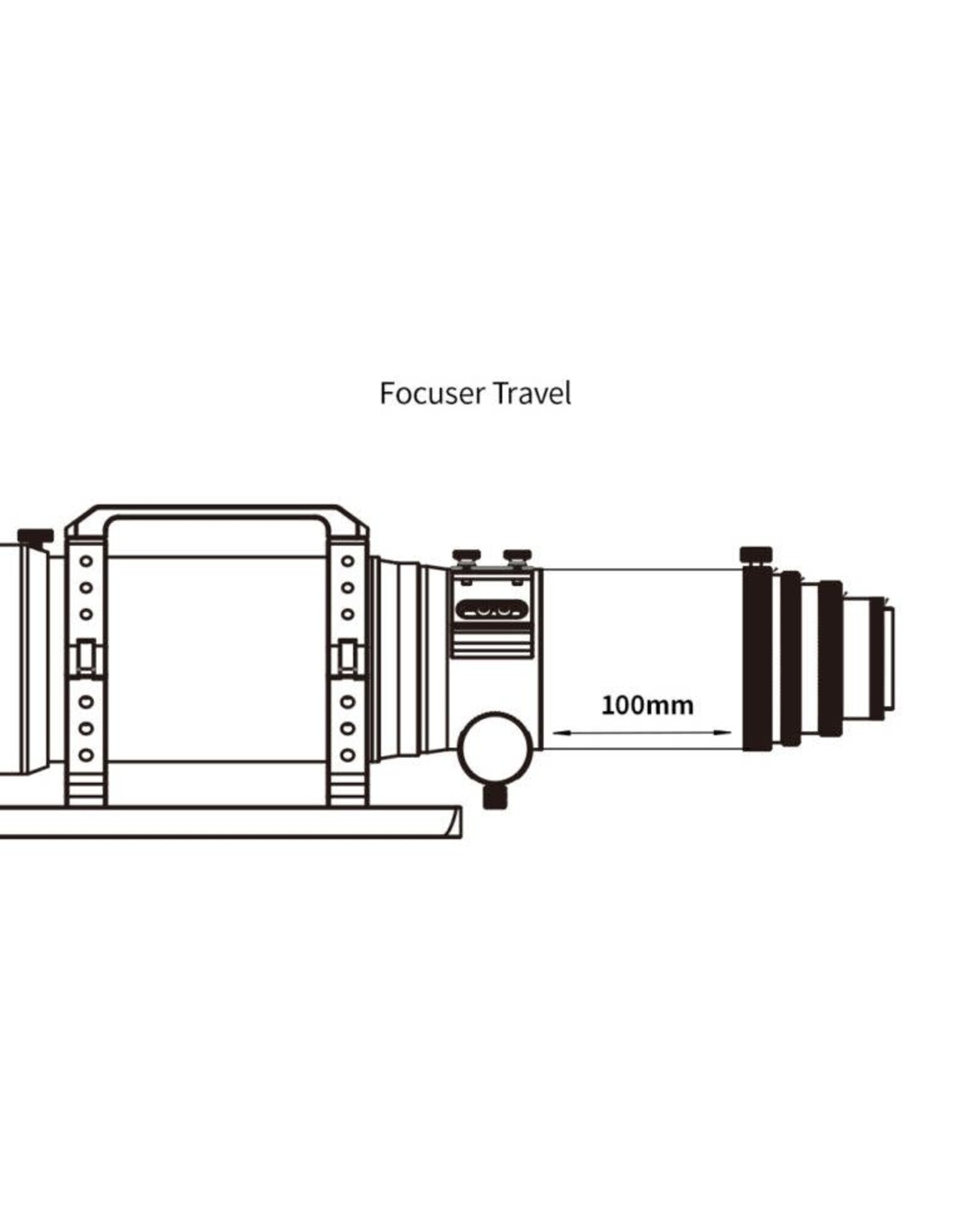 ZWO ZWO 80 mm Apochromatic Quadruplet Refractor