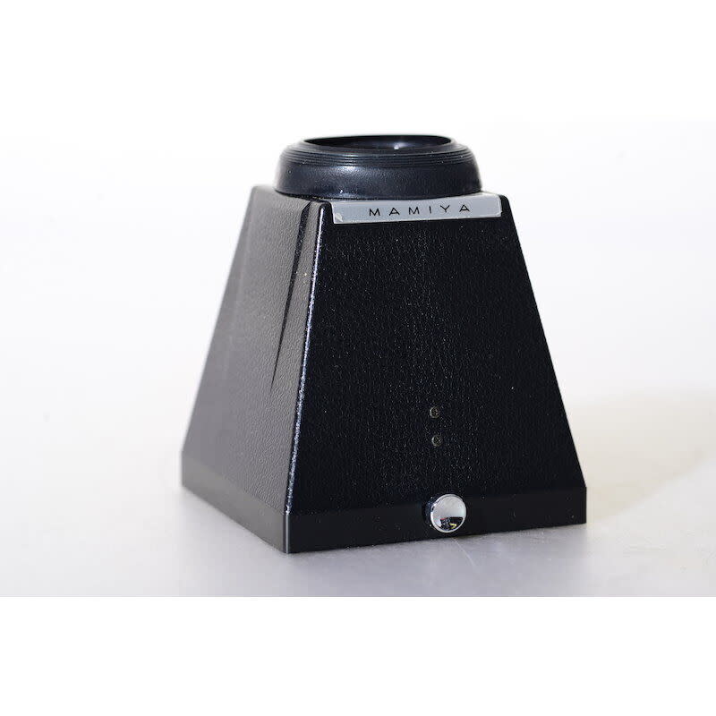 【中古】Mamiya マミヤ Focusing Screen Hood Holder Glass ブラック ユニバーサルプレス用 Mamiya Focusing Screen Holder Pint Glass for Press Universal from