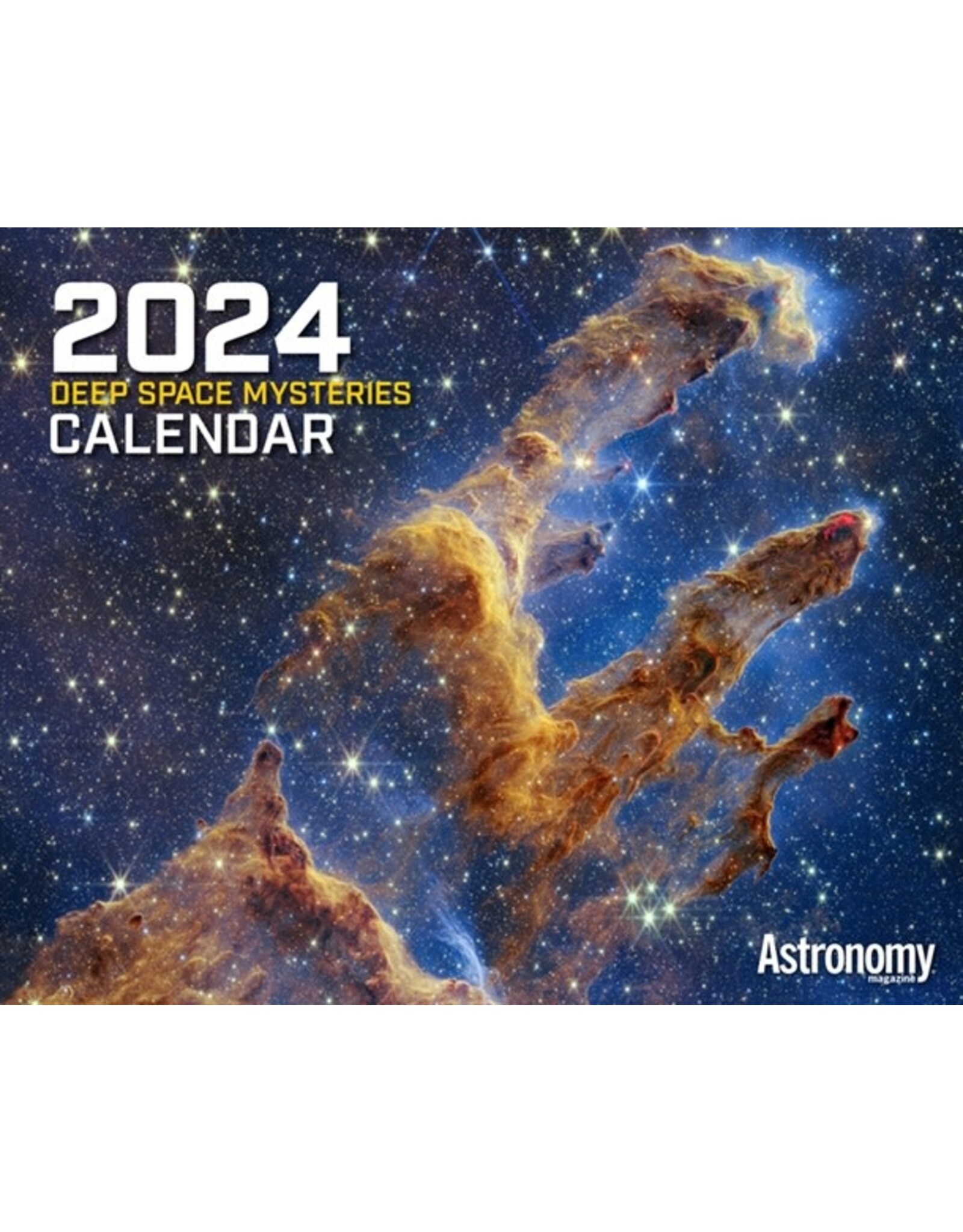 Kalmbach Publishing Deep Space Mysteries Calendar 2024