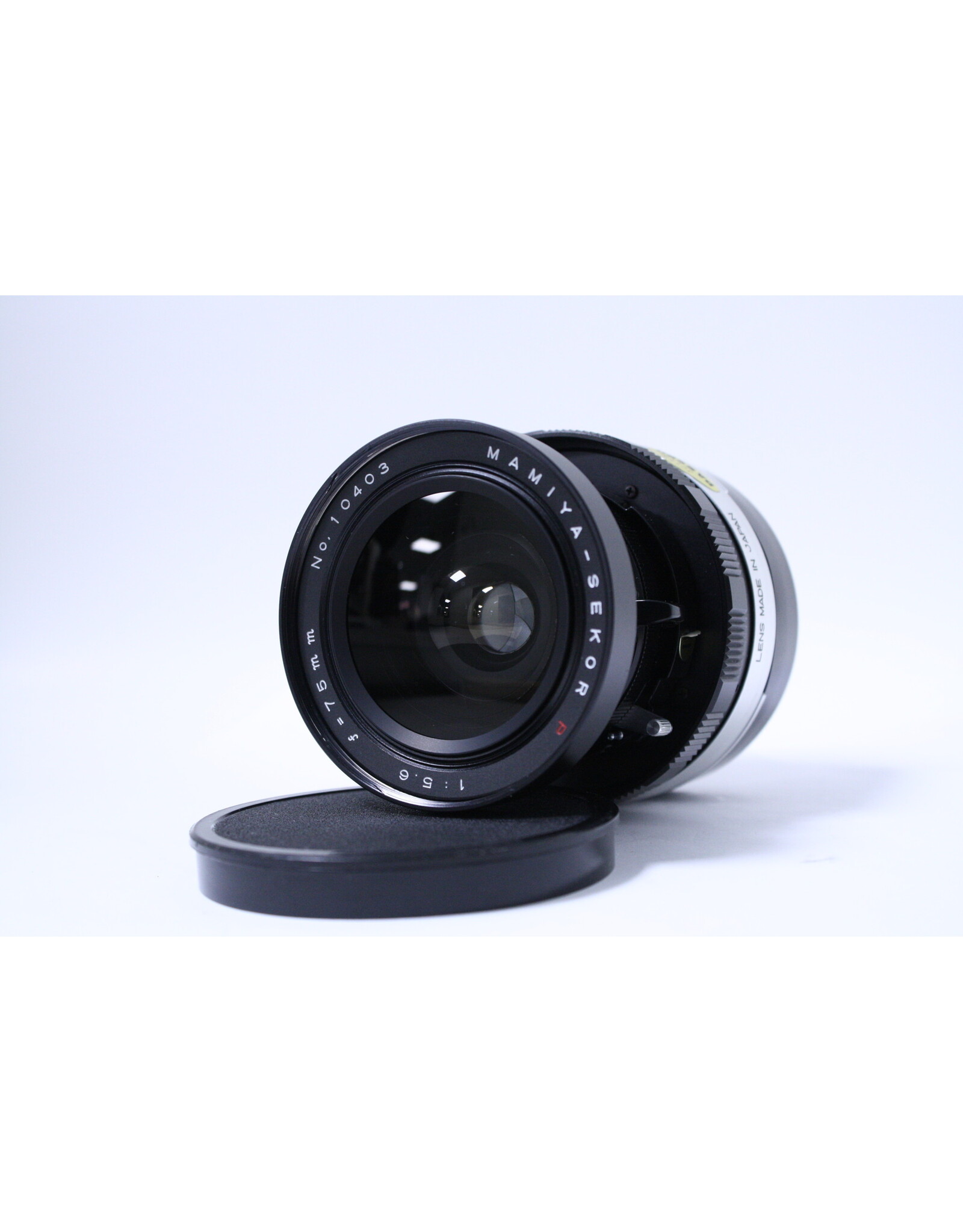 Mamiya-Sekor Mamiya Sekor 75mm f/5.6 Lens for Mamiya Press 23 Camera with Rangefinder and hood and hard case(Pre-Owned)