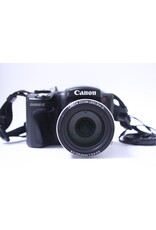 Canon Canon PowerShot SX500 IS 16.0MP Digital Camera - Black with Case (Pre-owned)