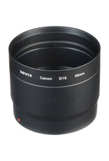 Bower Adapter Tube for Canon G15 & G16 Digital Cameras - 58mm