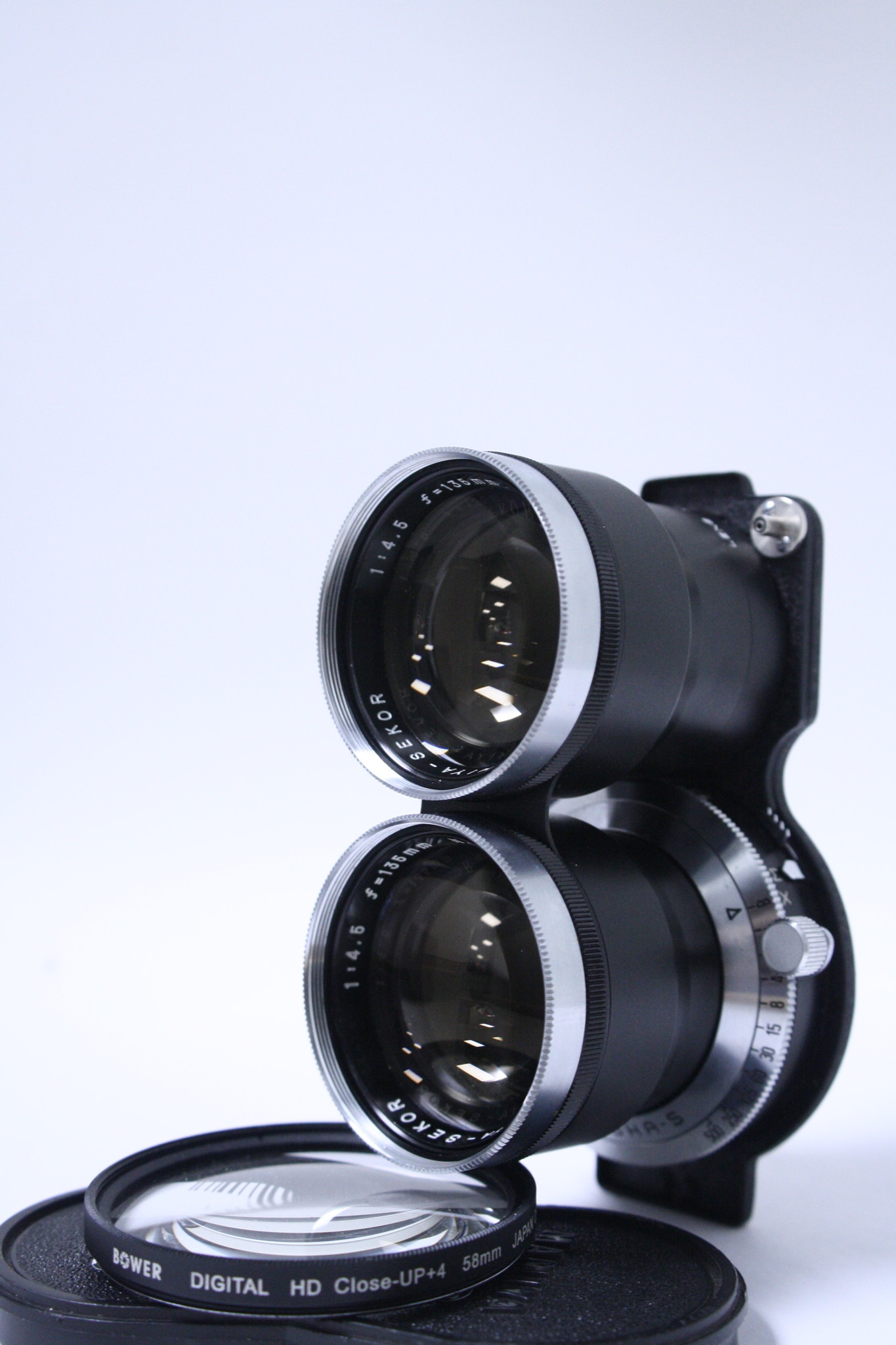 美品】Mamiya Sekor 55mm f/4.5 TLR Lens For C330 C220 C22 C33 #135 マミヤ 135@N2 -  カメラ、光学機器