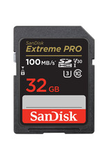 SanDisk 32GB Extreme PRO UHS-I SDHC Memory Card