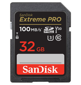 SanDisk 32GB Extreme PRO UHS-I SDHC Memory Card