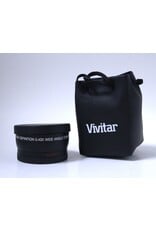 Pre-owned Vivitar HD4 MC AF 0.43 Hi-Def WA Converter with Macro (58mm Thread Size)