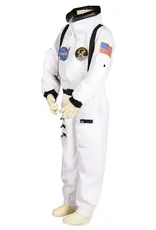 NASA Jr. Astronaut Suit with Embroidered Cap, Apollo (White, 11, 8/10)