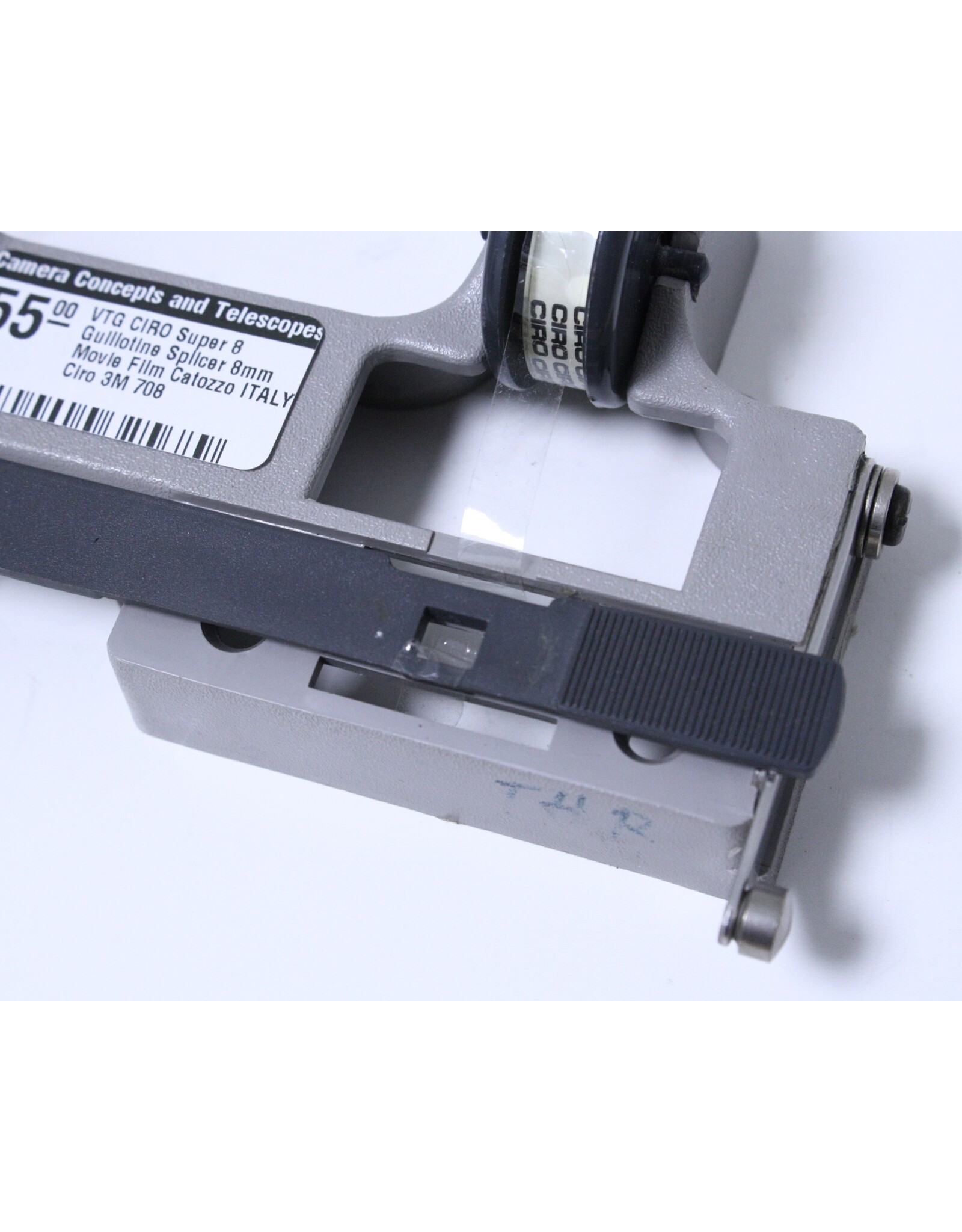 Ciro VTG CIRO Super 8 Guillotine Splicer 8mm Movie Film Catozzo ITALY Ciro 3M 708