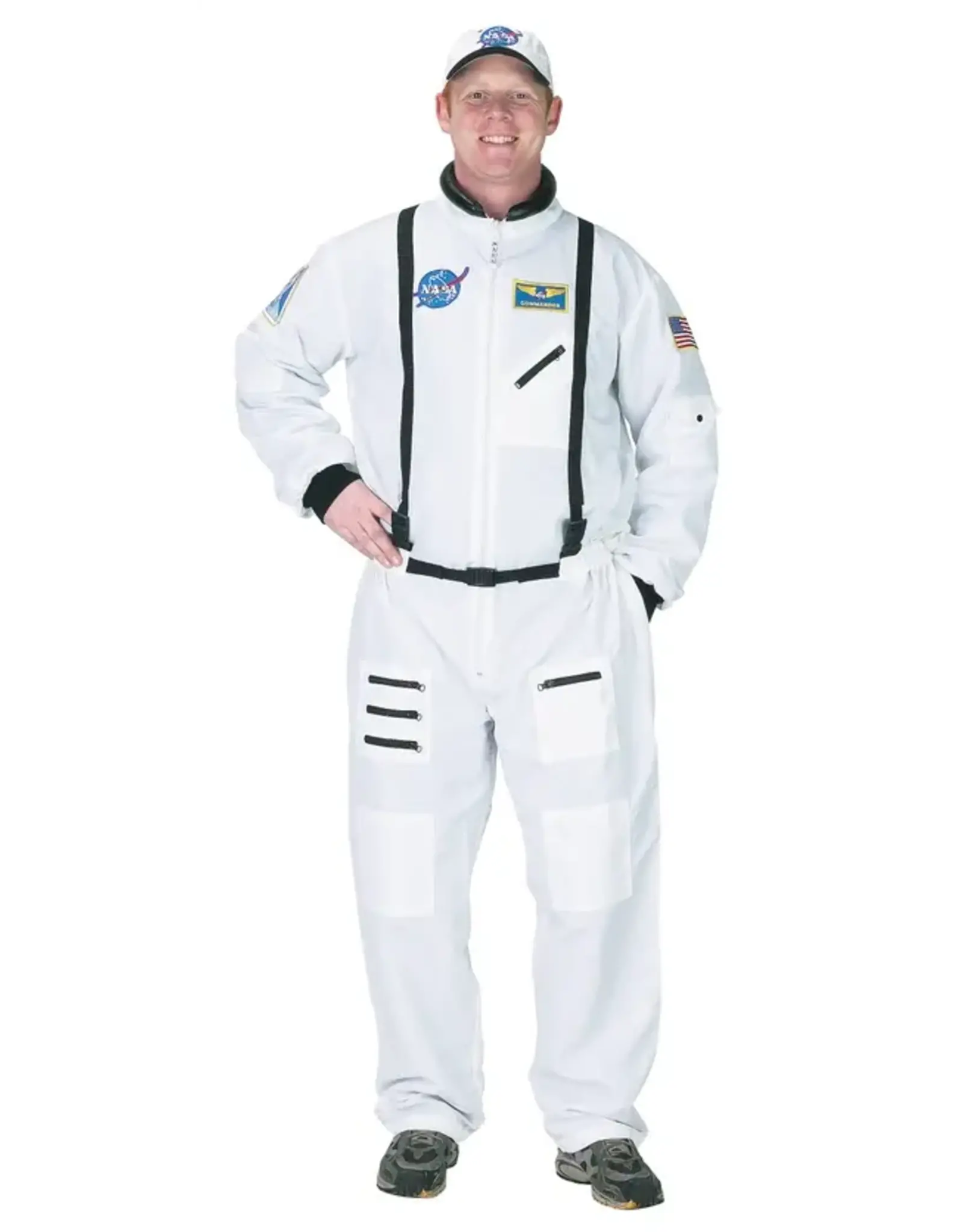 NASA NASA Adult Astronaut Suit, W/Embroidered Cap (SPECIFY SIZE)