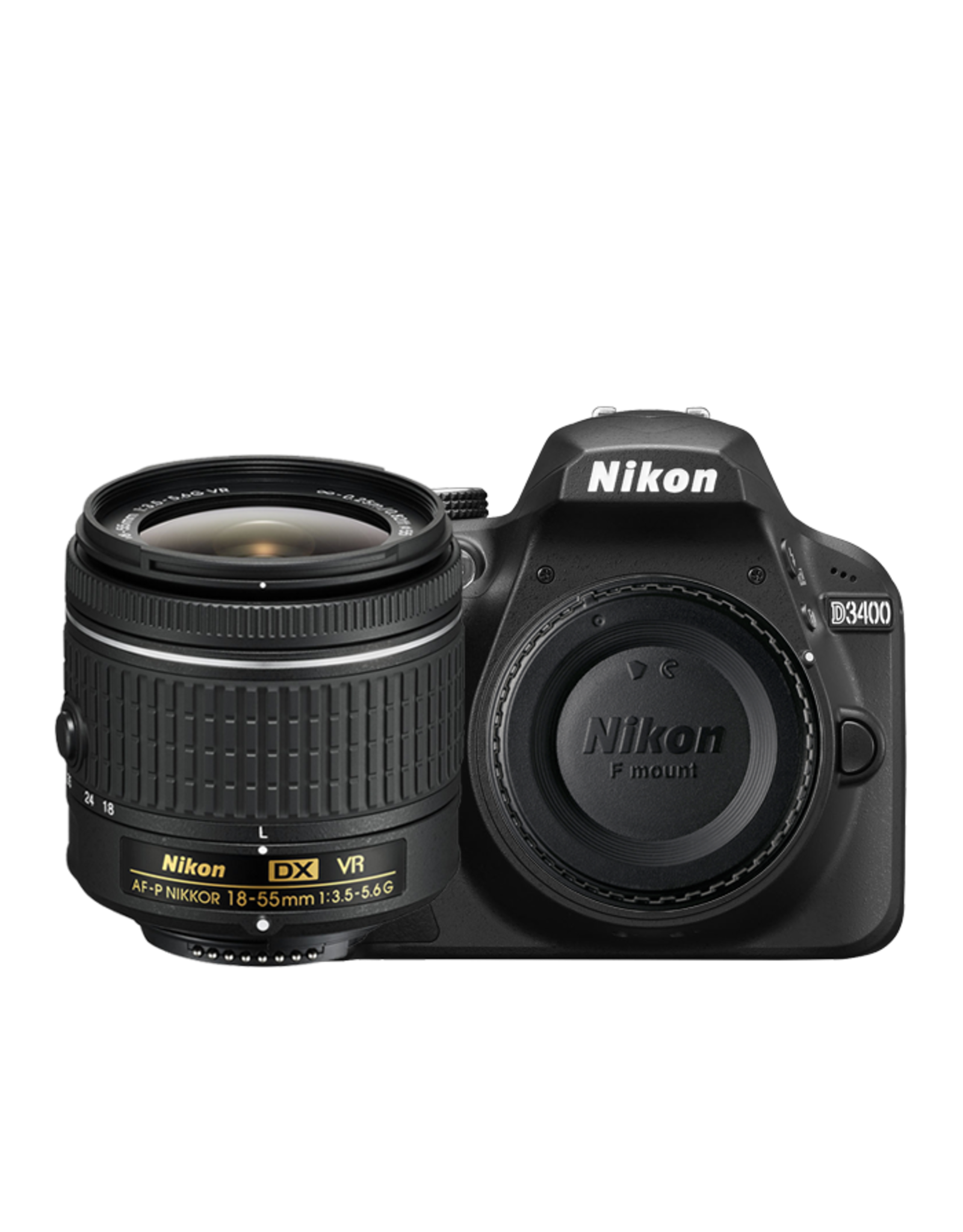 Nikon Nikon D3400 with 18-55mm lens
