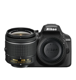Nikon Nikon D3400 with 18-55mm lens