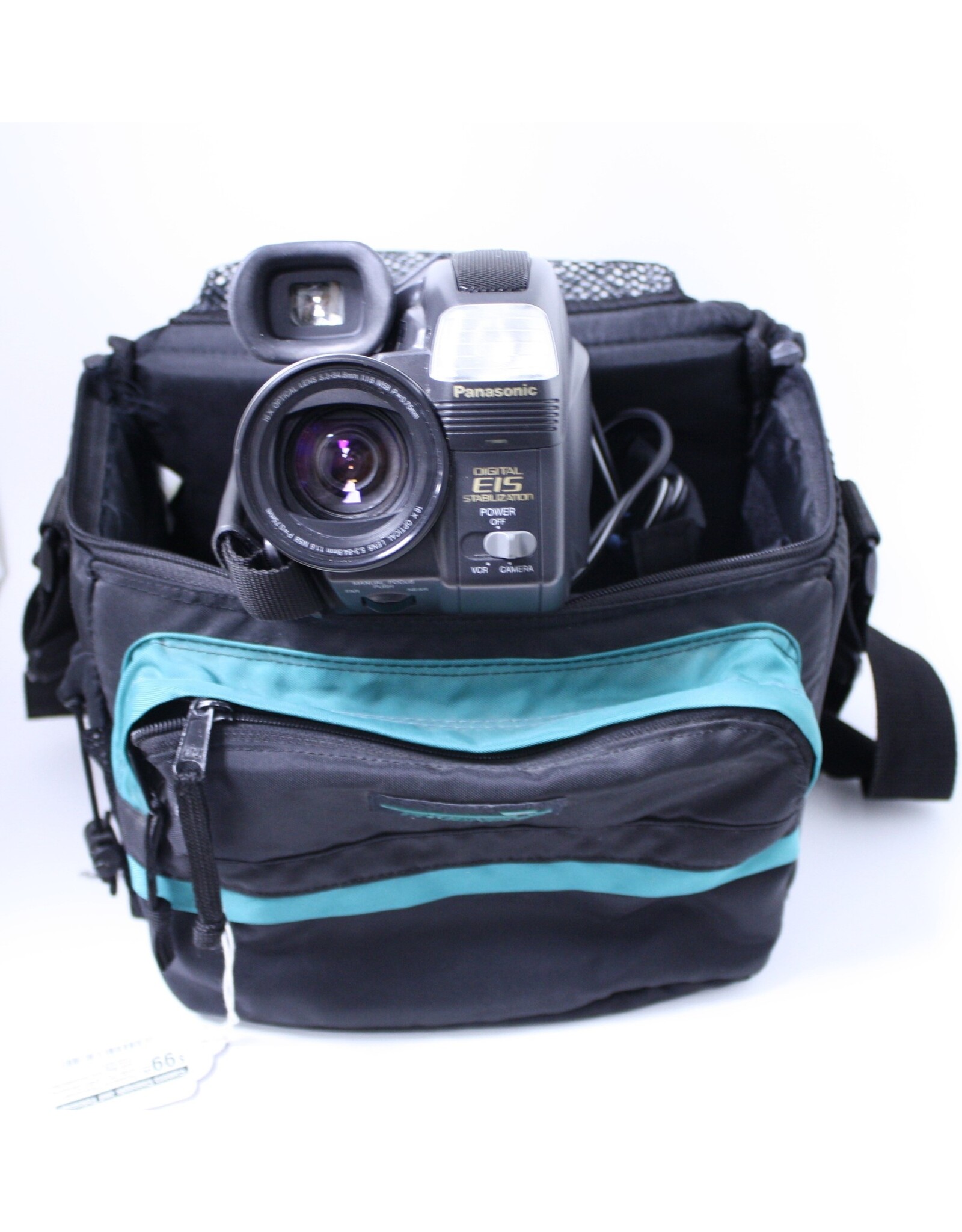 Panasonic Palmcorder VHSc PV-D407 Camcorder with Bag and accessories (TESTED!)