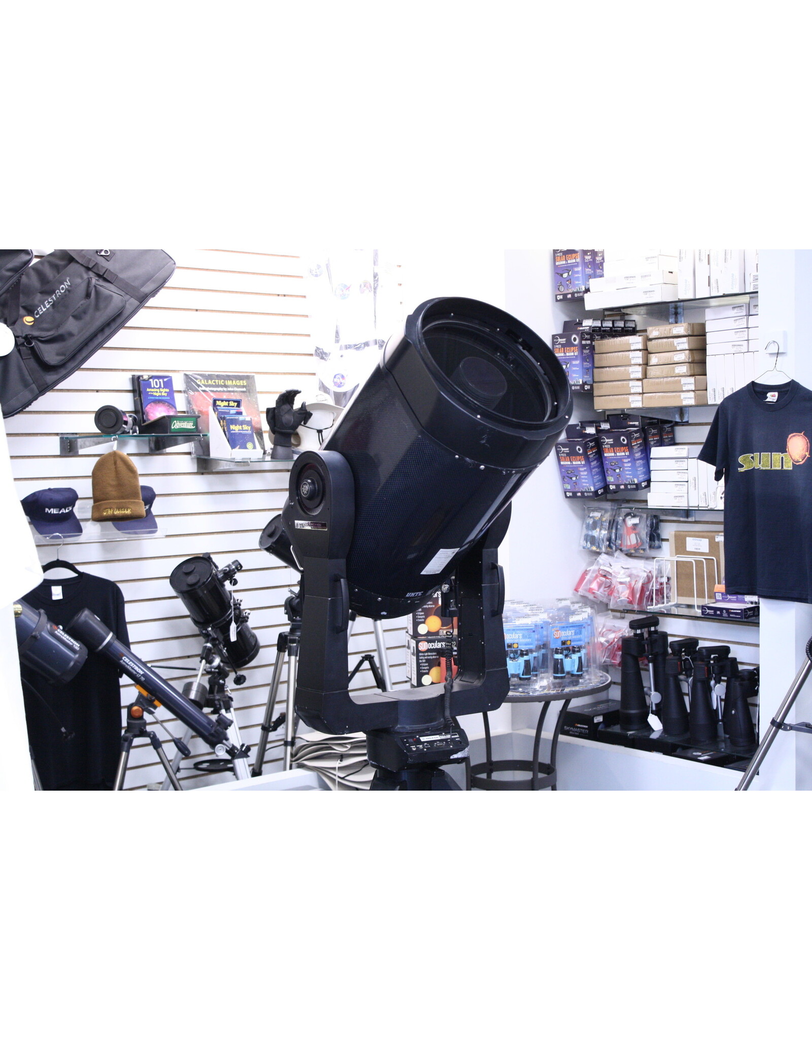 Meade Meade 14" (f/8) RCX 400 Advanced Ritchey-Chretien Telescope, with UHTC Coating, Computerized Altazimuth Fork Mount, Autostar II Computerized Hand Controller, & Tripod (Pre-Owned)