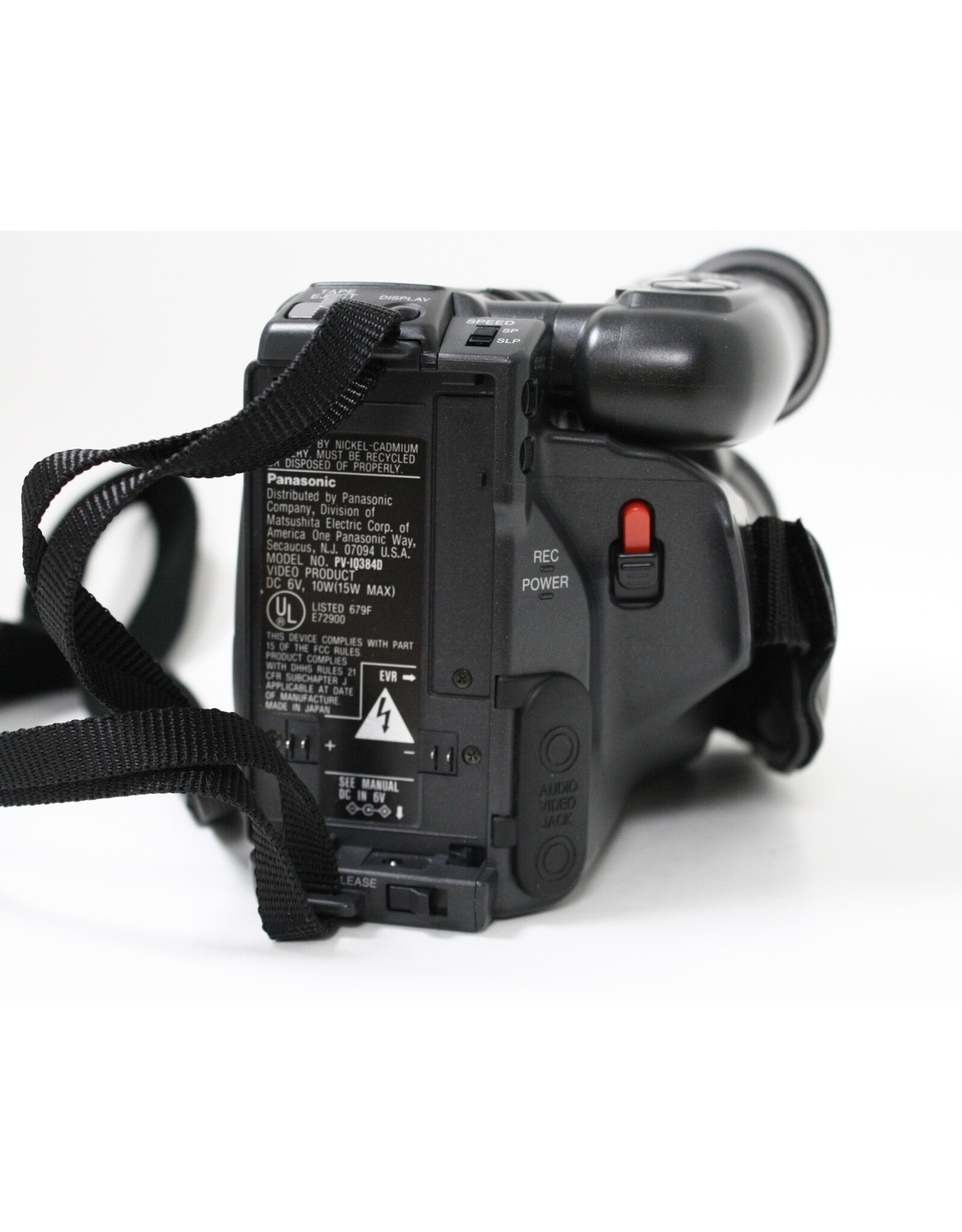 Panasonic Panasonic VHSc Camcorder PV-IQ384  (Camera Works but Battery Needs Replacing)