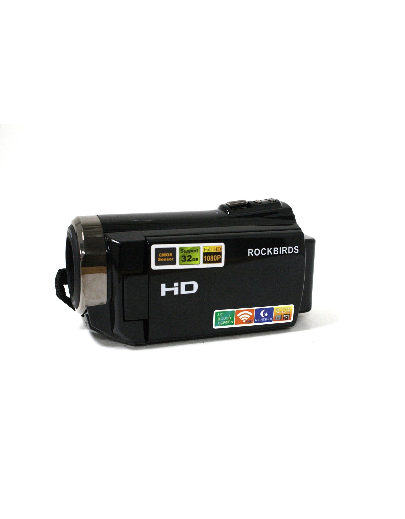 Digital Video Camcorder Rockbirds (charger and case)