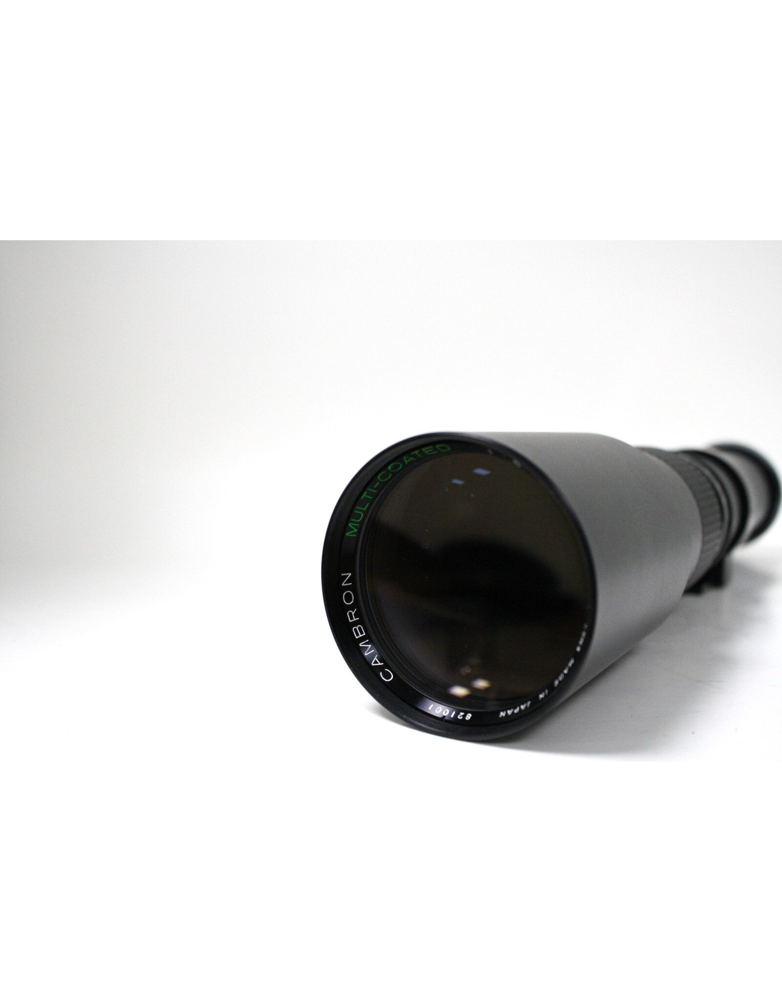 Cambron 500mm f8 Multi Coated Lens (T Mount Adaptable) - Camera