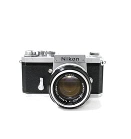 Nikon Nikon F Film Camera (NO PRISM) w/ 50mm 1.4 Lens (Meter NG) (Pre-Owned)