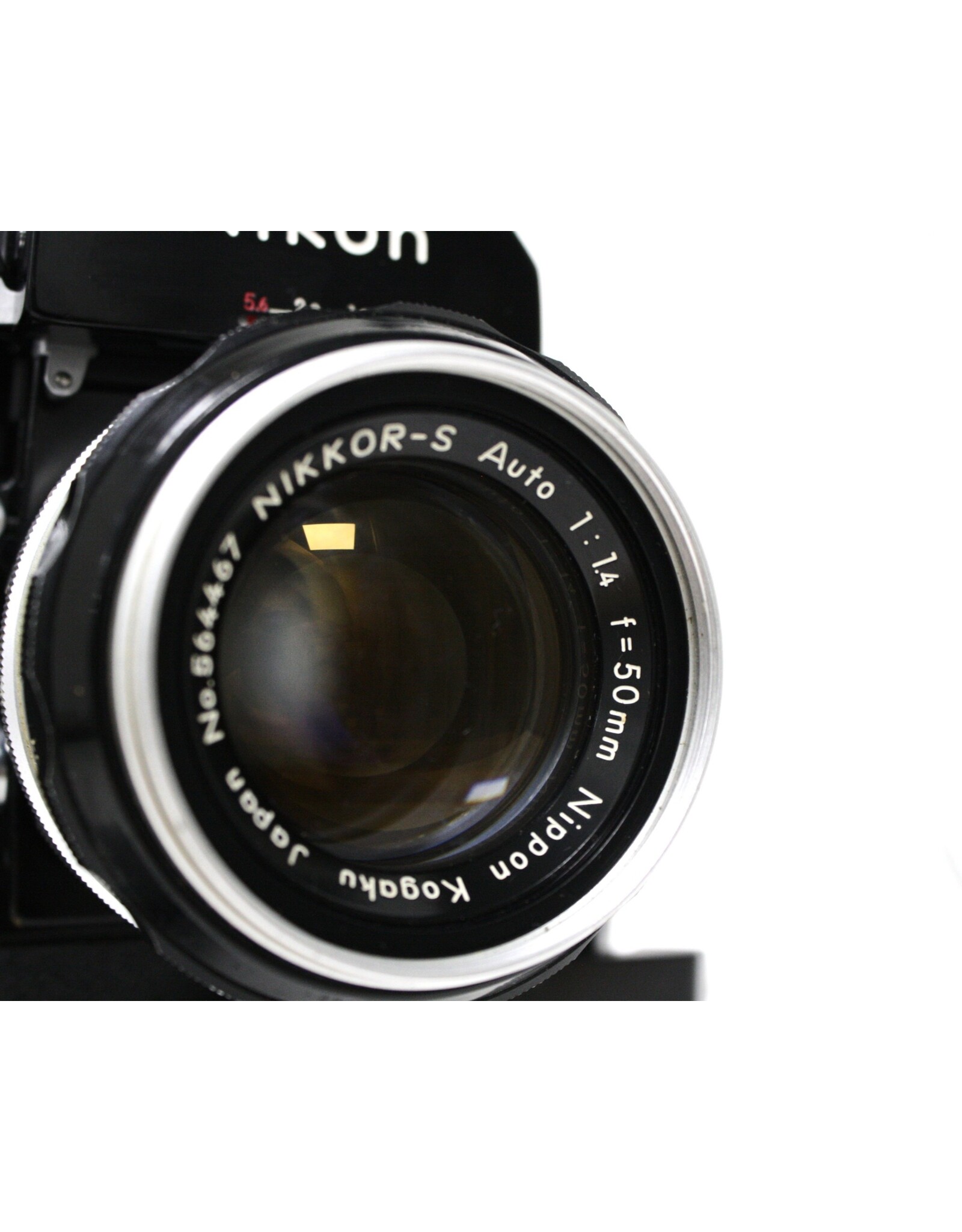 Nikon Nikon Photomic FTn BLACK with Nikon Auto Rewind Stop Back  & 50mm 1.4 Lens (Pre-Owned)