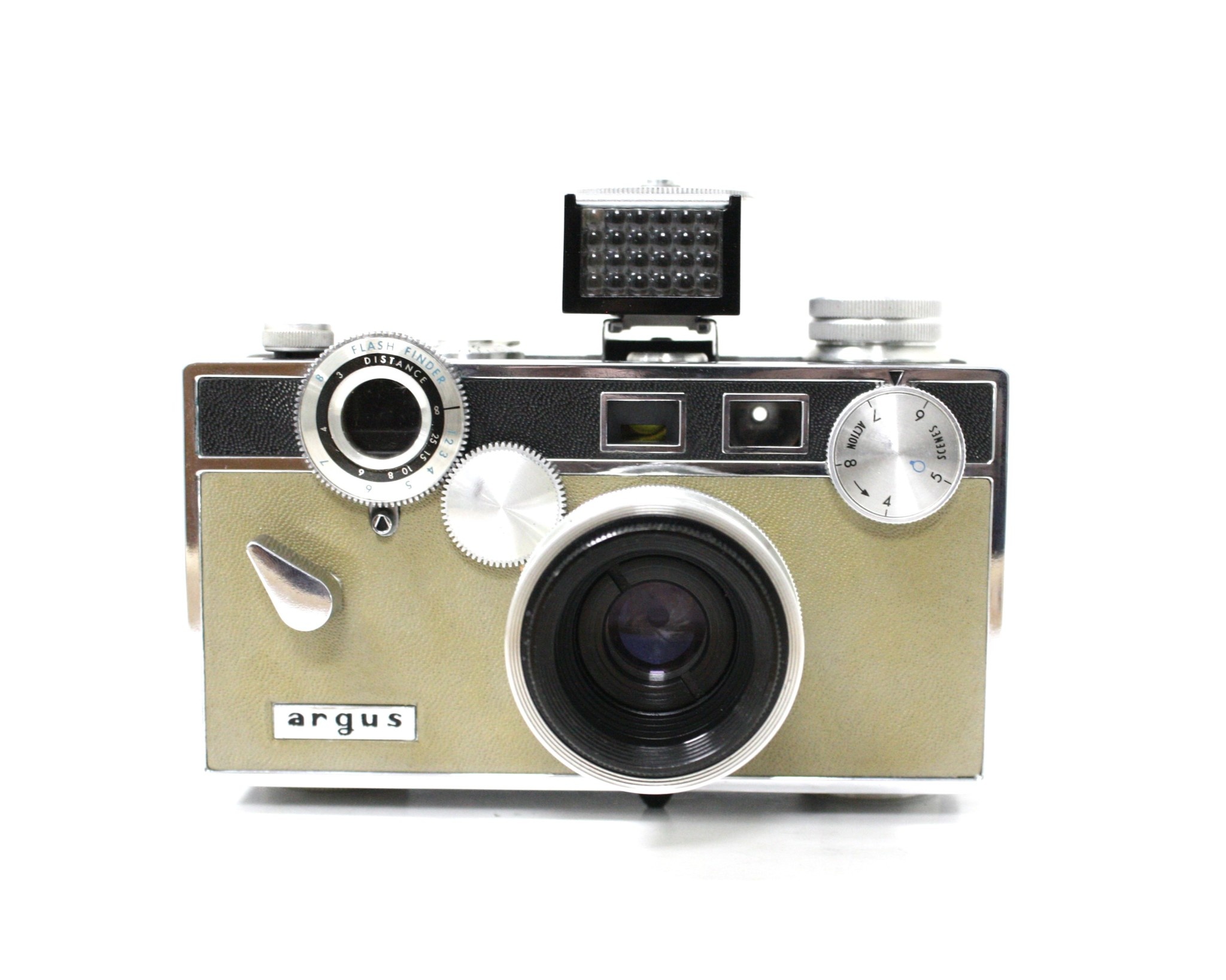 Vintage Argus C3 Match-Matic 35mm Rangefinder Camera