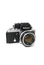 Nikon Nikon F2 Film Camera w/ 50mm 1.4 Lens (Meter NG) (Missing Bottom Cover) with Case (Pre-Owned