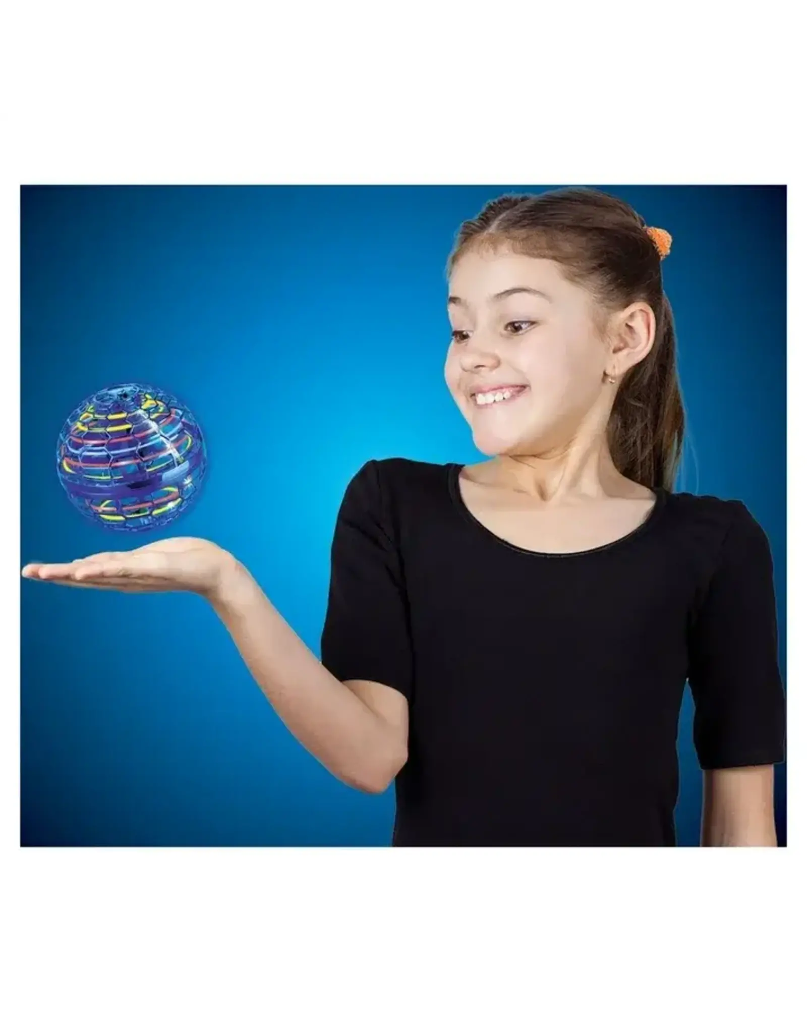 Wonder Sphere Magic Hover Ball- Blue Color- Skill Level Easy- STEM Certified