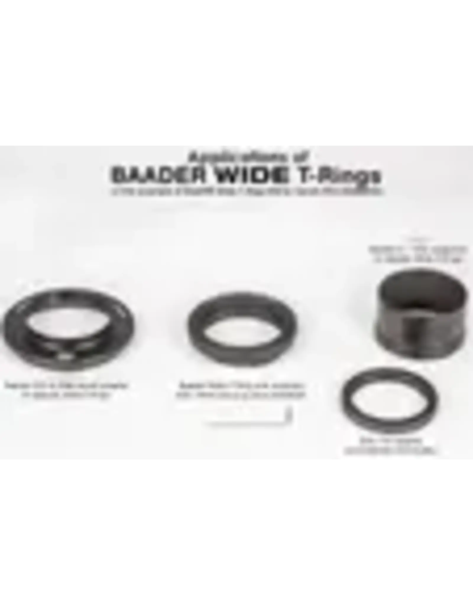 baader Baader Wide-T-Ring for Leica, Sigma, Panasonic-L with D52i to T-2 and S52