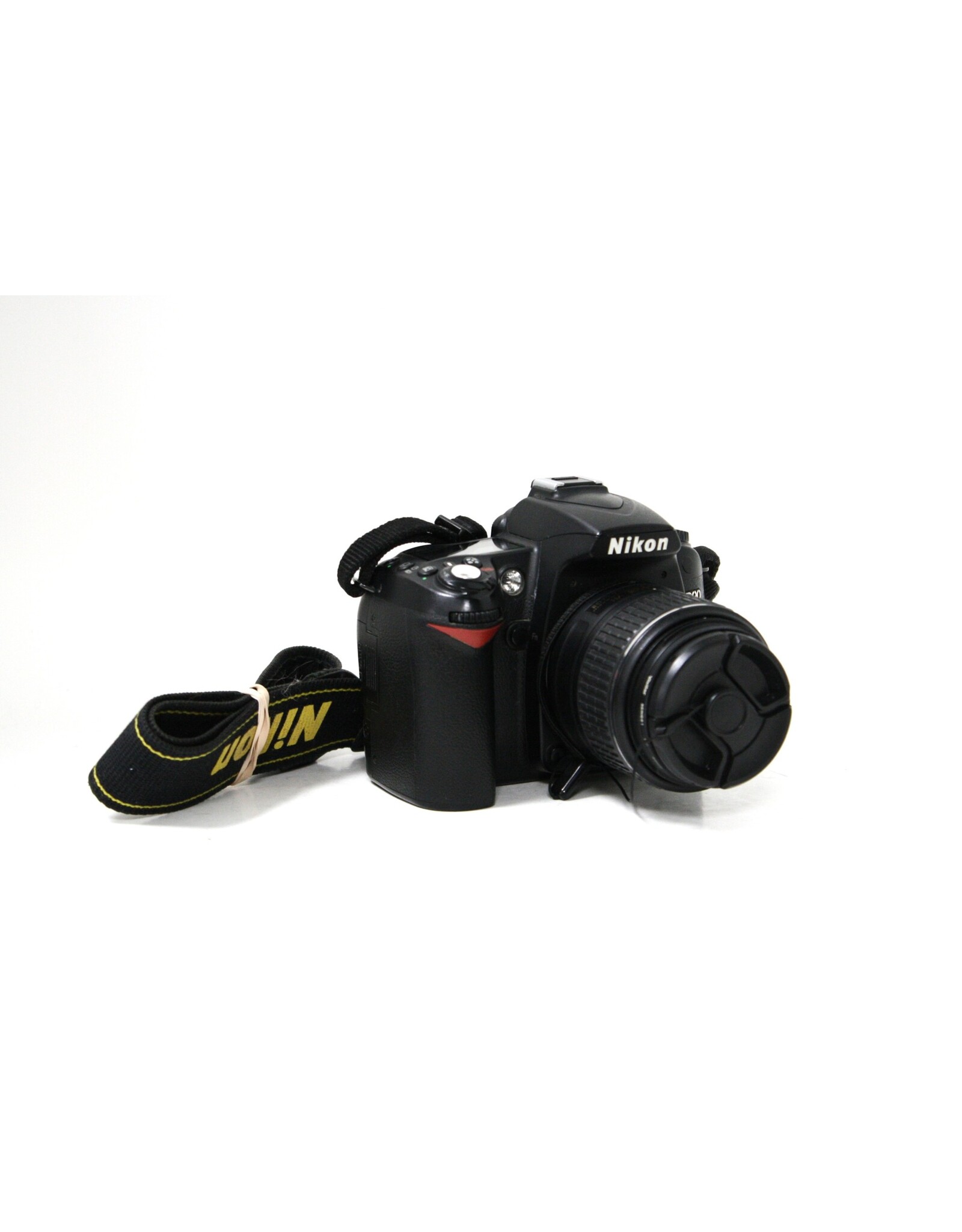 Nikon Nikon D90 12.3 MP Two Lens Deluxe Outfit w 18-55mm 3.5-5.6 VR & 55-200mm Lens & Bag (Pre-owned)