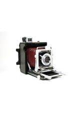 GRAFLEX 2 1/4" X 3 1/4" CENTURY GRAPHIC CAMERA-RED BELLOWS w/ 103mm 4.5 Lens (Pre-owned)