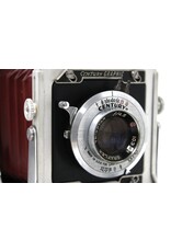 GRAFLEX 2 1/4" X 3 1/4" CENTURY GRAPHIC CAMERA-RED BELLOWS w/ 103mm 4.5 Lens (Pre-owned)