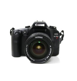 Canon EOS Elan 7 35mm Film Autofocus SLR Camera with Tamron 28-200mm 3.8-5.6 Lens (Pre-owned)