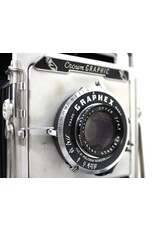 Graflex Graflex Crown Graphic  4x5 Film Camera with Optar 135mm f4.7 lens (Pre-Owned)