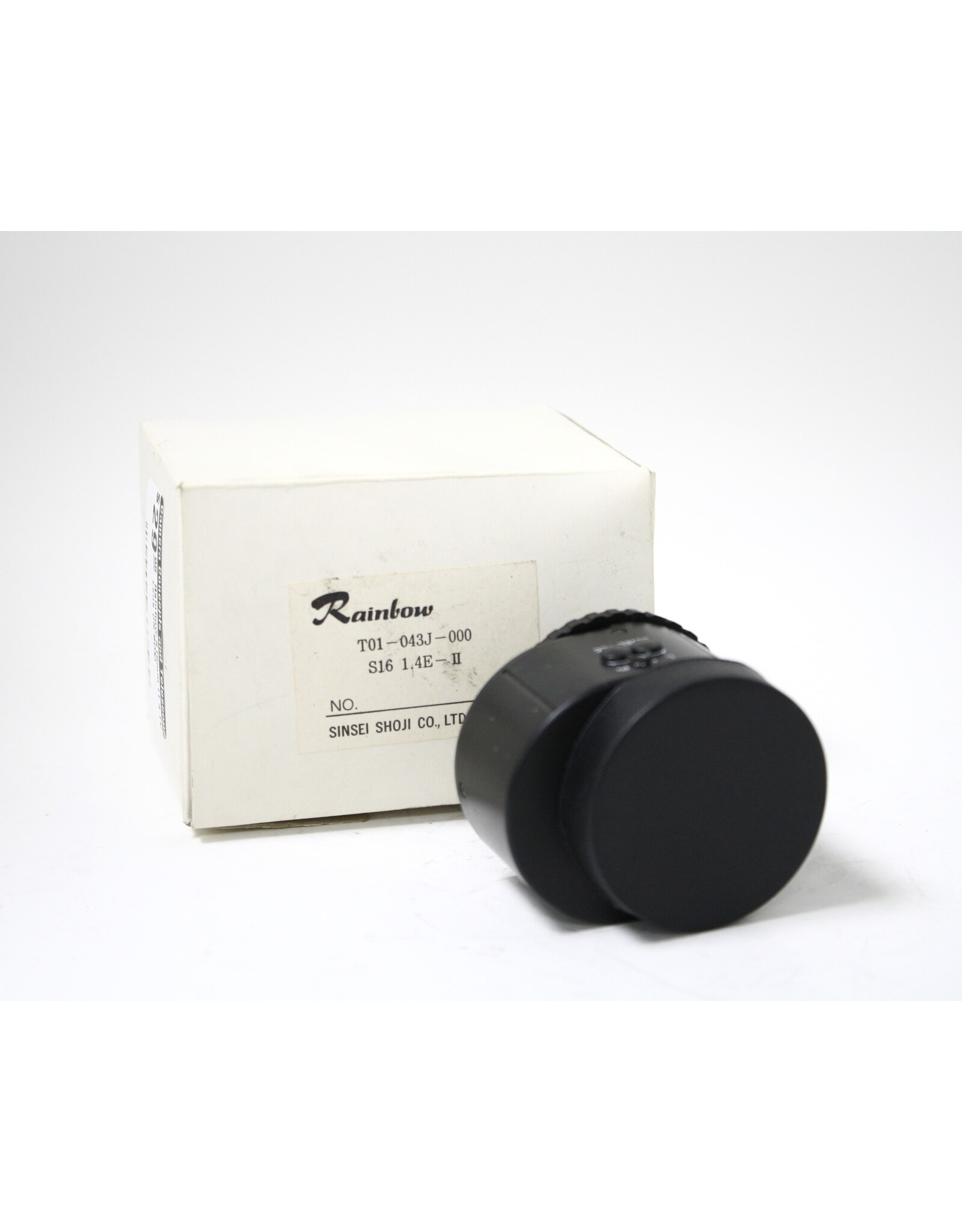 Rainbow S16mm f1.4 TV Lens (IN BOX)